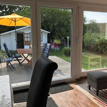 بيت للعطل E3 Haus Mit Wintergarten, Kamin Und Deichblick بوتجادينغين